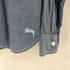 ステューシー Stussy 猫目ボタン ガチャポケ シャンブレーシャツ メンズ import:S