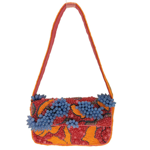 ザラ ZARA BEADED SHOULDER BAG レディース