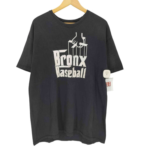 ヘインズ Hanes 90s Bronx baseball 両面プリントS/S TEE メンズ
