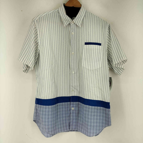 コムデギャルソンオム COMME des GARCONS HOMME エステルブロード チェック S/Sシャツ メンズ JPN:S