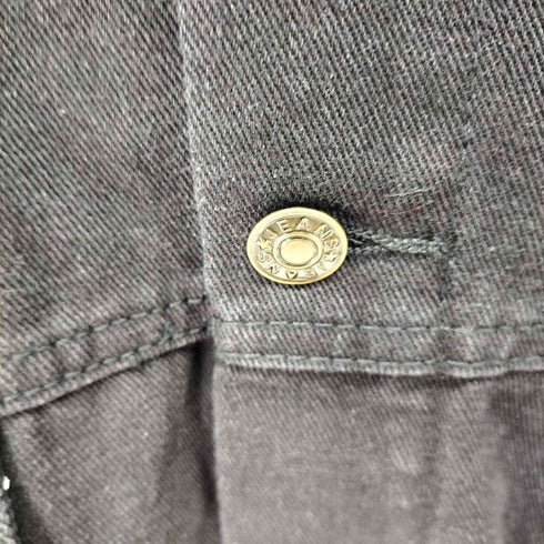 オーバーサイズド ブラックデニムジャケット メンズ ONE SIZE