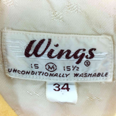 wings USA製 オープンカラーレーヨンシャツ メンズ 15 1/2 M