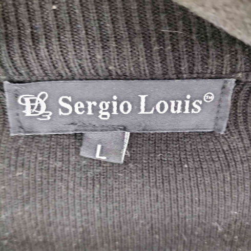 Sergio Louis 切替 アクリルカーディガン メンズ import:L