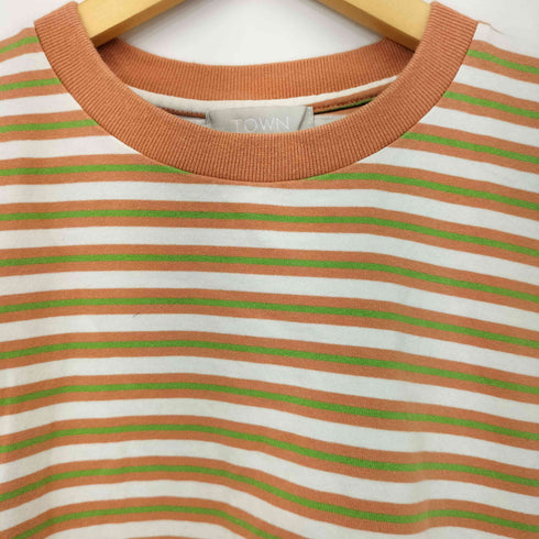 TOWN 21SS 90BORDER BGE/Tシャツ メンズ JPN:S