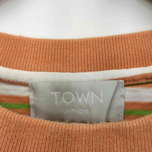 TOWN 21SS 90BORDER BGE/Tシャツ メンズ JPN:S