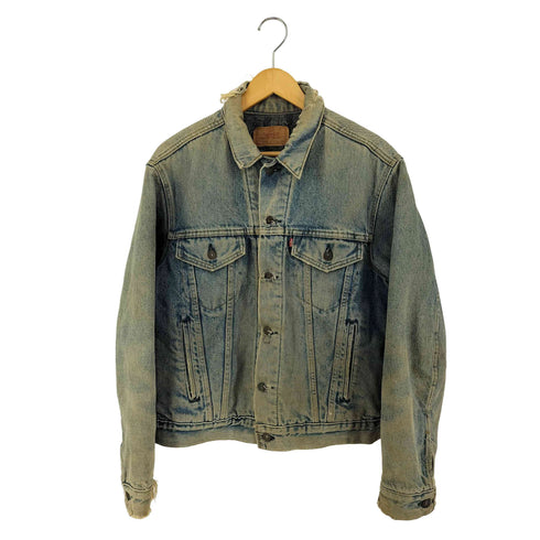 リーバイス Levis USA製 ボタン裏527刻印 裏地ブランケット 70505 0317 デニムジャケット メンズ US:44