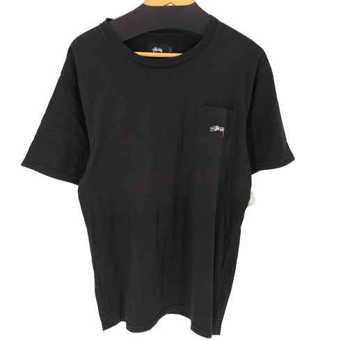 ステューシー Stussy 1Pロゴ刺繍S/S シャツ メンズ import:L