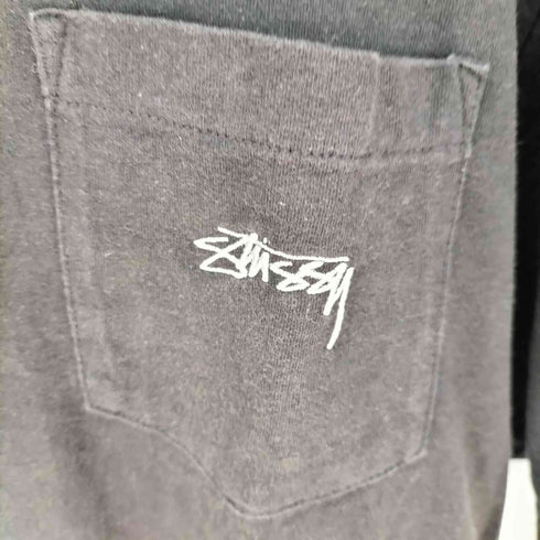 ステューシー Stussy 1Pロゴ刺繍S/S シャツ メンズ import:L