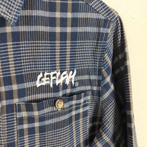 レフラー Leflah ロングスリーブチェックシャツ メンズ JPN:M