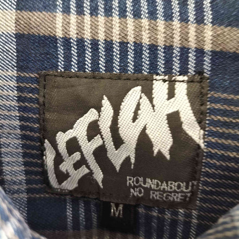 レフラー Leflah ロングスリーブチェックシャツ メンズ JPN:M