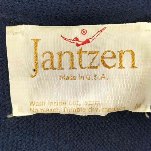ジャンセン jantzen 70s アクリルカーディガン メンズ import:M
