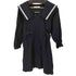 PETRICHOR フロントジップ セーラーワンピース レディース ONE SIZE
