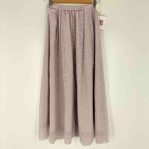 リリーブラウン Lily Brown コーラル柄シフォンスカート レディース FREE
