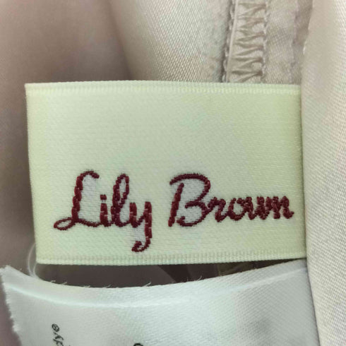 リリーブラウン Lily Brown コーラル柄シフォンスカート レディース FREE