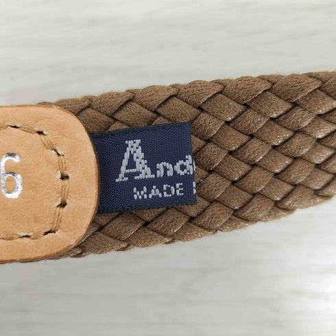 Anderson's ナローメッシュベルト メンズ 90