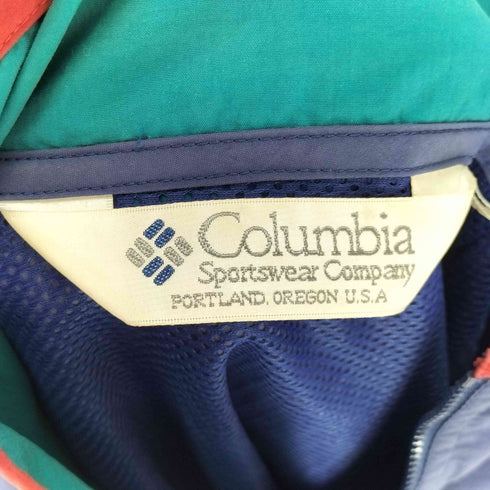 コロンビア Columbia 90s 白タグ アノラックナイロンジャケット メンズ JPN:M