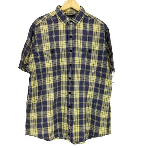 ポロスポーツラルフローレン POLO SPORT RALPH LAUREN リネン混半袖チェックシャツ メンズ JPN:L