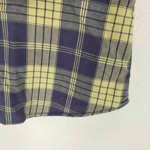 ポロスポーツラルフローレン POLO SPORT RALPH LAUREN リネン混半袖チェックシャツ メンズ JPN:L