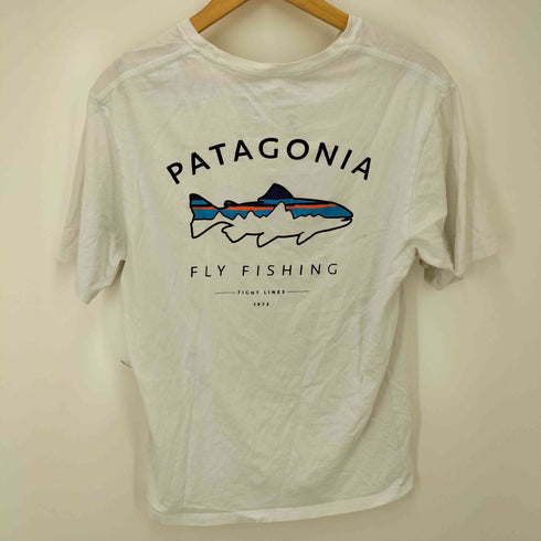 パタゴニア patagonia FLY FISHING S/S プリントTシャツ メンズ import:S