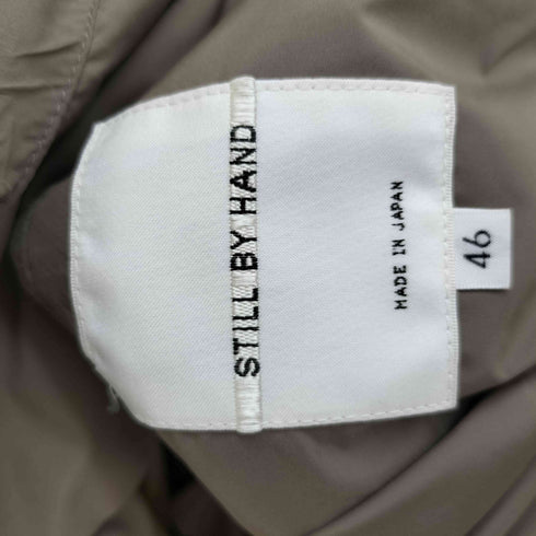 スティルバイハンド STILL BY HAND ナイロンタフタシンサレートジャケット メンズ DE:46