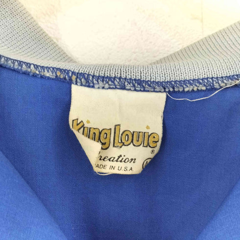 キングルイ King louie USA製 ユニオンチケット チェーンステッチ ボウリングシャツ メンズ US:42