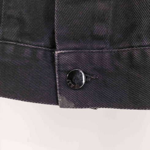 ラフバイラフシモンズ RAF BY RAF SIMONS Black Denim Jacket メンズ EUR:46