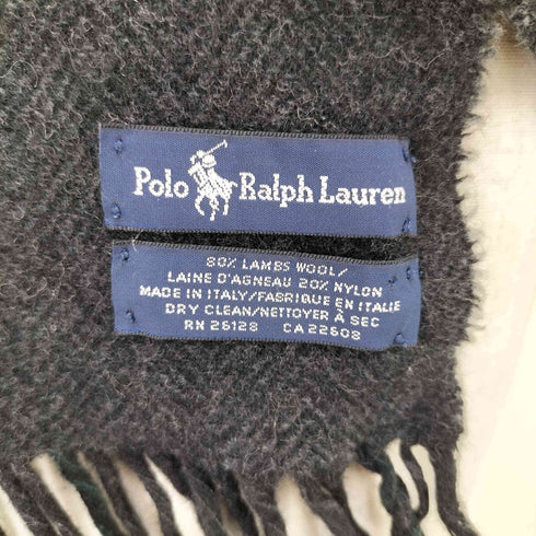 ポロラルフローレン POLO RALPH LAUREN ポニー刺繍 ウール ストール メンズ