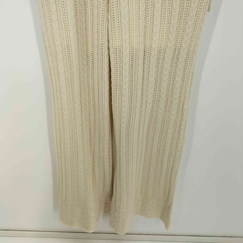 ジーナシス JEANASIS キャミソールニットオールインワン レディース import:M