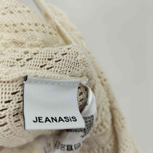 ジーナシス JEANASIS キャミソールニットオールインワン レディース import:M