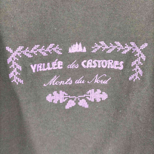 BRANCO CLOTHING ORIGINAL YALLEE CASTORES 刺繍 ニット切り替え スウェット ポロ メンズ JPN:46