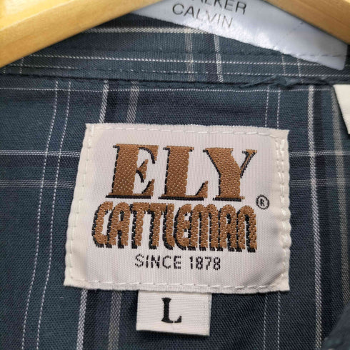 エリーキャトルマン ELY CATTLEMAN ウエスタンシャツ メンズ JPN:L