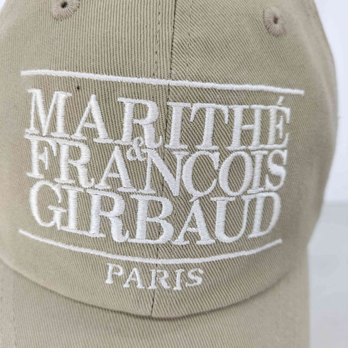マリテフランソワジルボー MARITHE FRANCOIS GIRBAUD CLASSIC LOGO CAP レディース OS