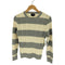 チャップス CHAPS ボーダー ローゲージ ケーブル コットン ニット レディース import:S