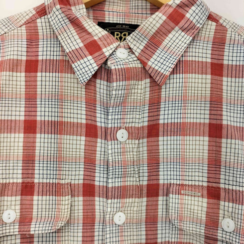 ダブルアールエルラルフローレン RRL RALPH LAUREN 1ツ星 ガチャポケチェックシャツ メンズ import:S