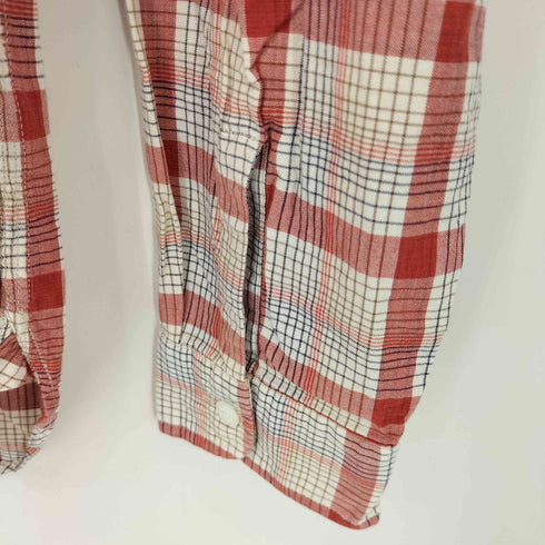 ダブルアールエルラルフローレン RRL RALPH LAUREN 1ツ星 ガチャポケチェックシャツ メンズ import:S