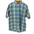 ランズエンド LANDS END 90S チェックS/S BDシャツ メンズ 15 1/2