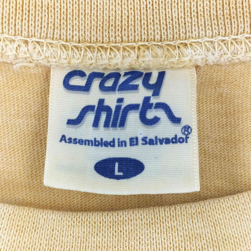 クレイジーシャツ CRAZY SHIRTS BEERDYED SHARKA SURF クルーネックTシャツ メンズ import:L
