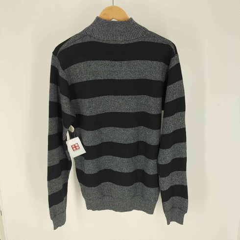 エコーアンリミテッド ECKO UNLTD ハーフジップ ボーダーニット メンズ JPN:M