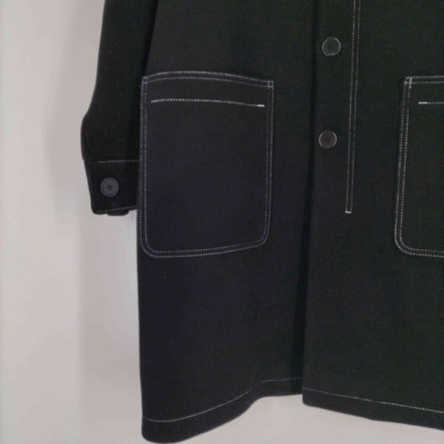 PEACEBIRD MEN ステッチデザイン ステンカラーコート メンズ JPN:XL