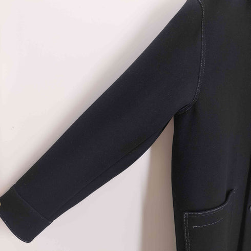 PEACEBIRD MEN ステッチデザイン ステンカラーコート メンズ JPN:XL