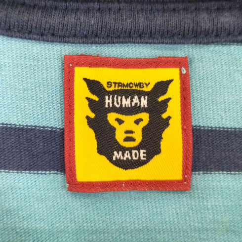 ヒューマンメイド HUMAN MADE STRIPED L/S T-SHIRT メンズ JPN:L
