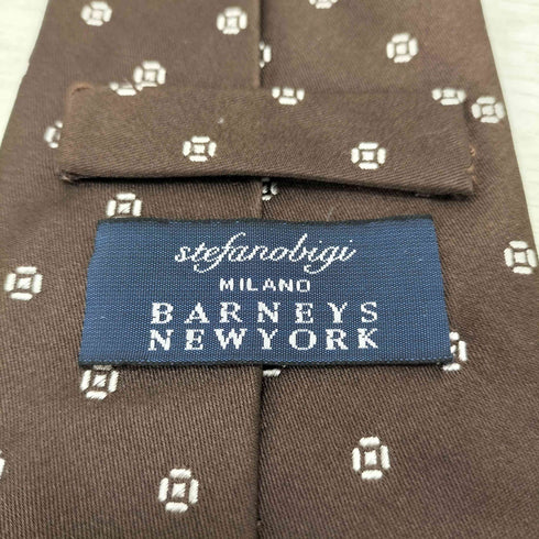 バーニーズニューヨーク BARNEYS NEWYORK stefanobigi 小紋柄 メンズ