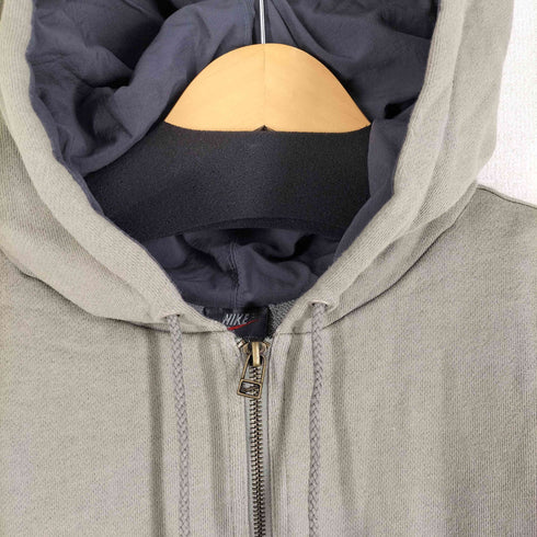 ナイキ NIKE 00S SWOOSH ソースリーブ ジップアップパーカー Y2K テック メンズ import:M
