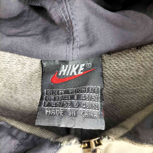 ナイキ NIKE 00S SWOOSH ソースリーブ ジップアップパーカー Y2K テック メンズ import:M