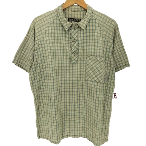 DROORS CLOTHING プルオーバー ラグラン チェックシャツ メンズ