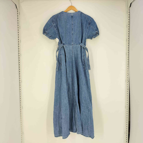 マウジー moussy PUFF SLEEVE DENIM DRESS パフスリーブ デニムドレス ワンピース レディース JPN:2