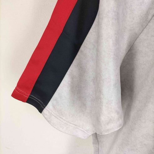 ルコック スポルティフ le coq sportif ロゴプリント ハーフジップ 半袖 ジャージ トラックジャケット メンズ import:M