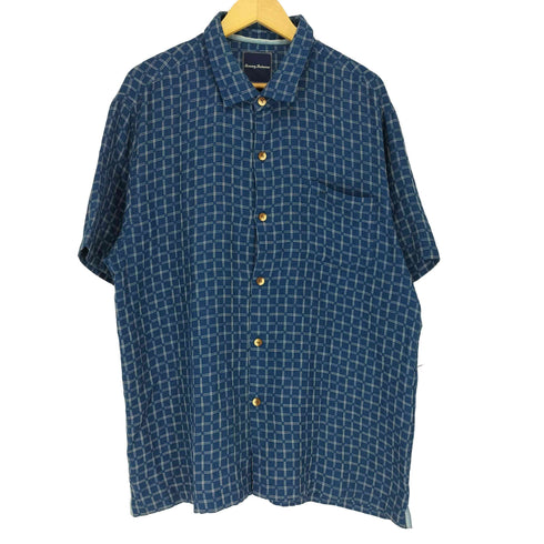 トミーバハマ Tommy Bahama シルク混ボックスシャツ メンズ JPN:XL