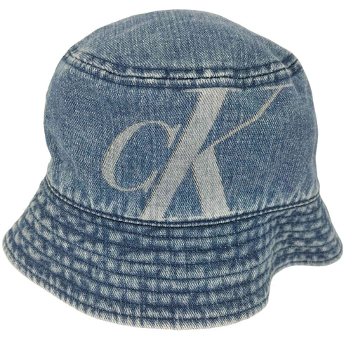 カルバンクラインジーンズ Calvin Klein Jeans デニムバケットハットステンシルロゴ メンズ