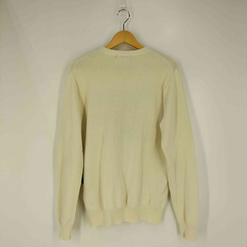 ヒステリックグラマー HYSTERIC GLAMOUR MOTEL BAR&DINING ヒスガール クルーネックコットンニット セーター メンズ JPN:L